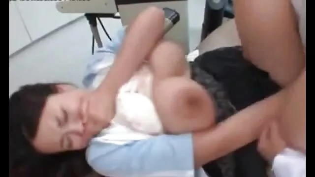 چاق, ژاپنی, دختر استمناء کوس خالم و سواری در شریک زندگی